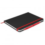Omega Black Notebook with Pen
